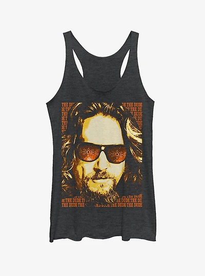 The Dude Text Poster Girls Tank