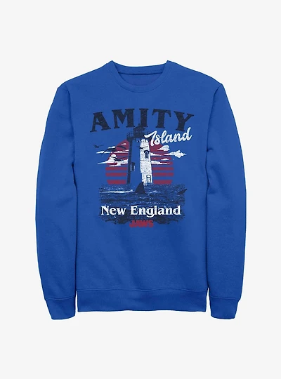 Jaws Amity Island Tourist Lighthouse Sweatshirt