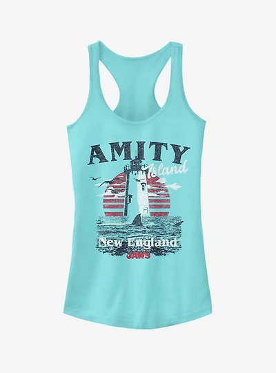 Jaws Amity Island Tourist Lighthouse Girls Tank