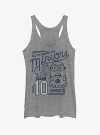 My Friends Are Minions Girls Tank
