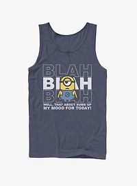 Minion Blah Mood Today Tank