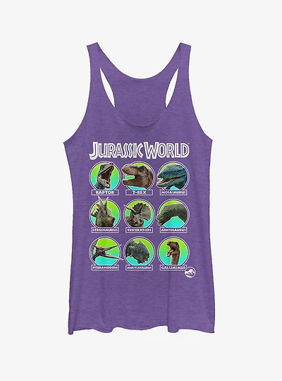 Jurassic World Fallen Kingdom Dino All Stars Girls Tank