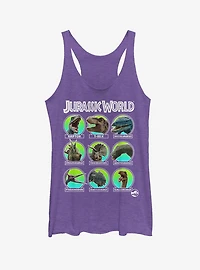 Jurassic World Fallen Kingdom Dino All Stars Girls Tank