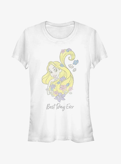 Disney Tangled Rapunzel Best Day Ever Girls T-Shirt