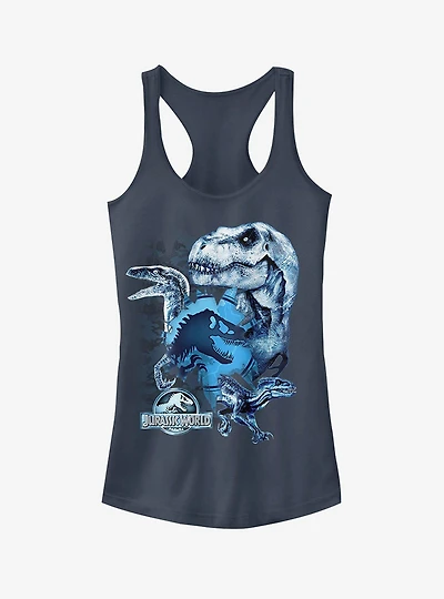 Jurassic World Fallen Kingdom Dinosaur Frost Girls Tank