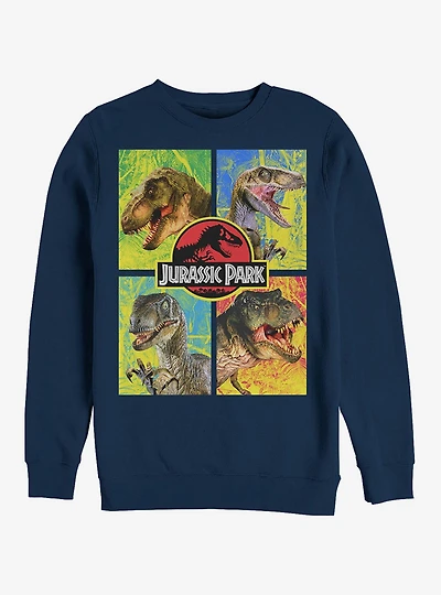 T. Rex and Velociraptor Sweatshirt