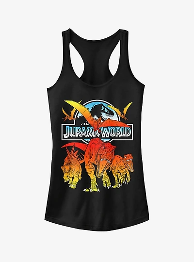 Jurassic World Fallen Kingdom Fire Dinosaurs Girls Tank