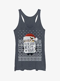 Christmas Good Minion Girls Tank