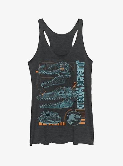 Jurassic World Fallen Kingdom Fossil Skulls Girls Tank
