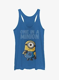 Cute One in a Minion Girls Tank