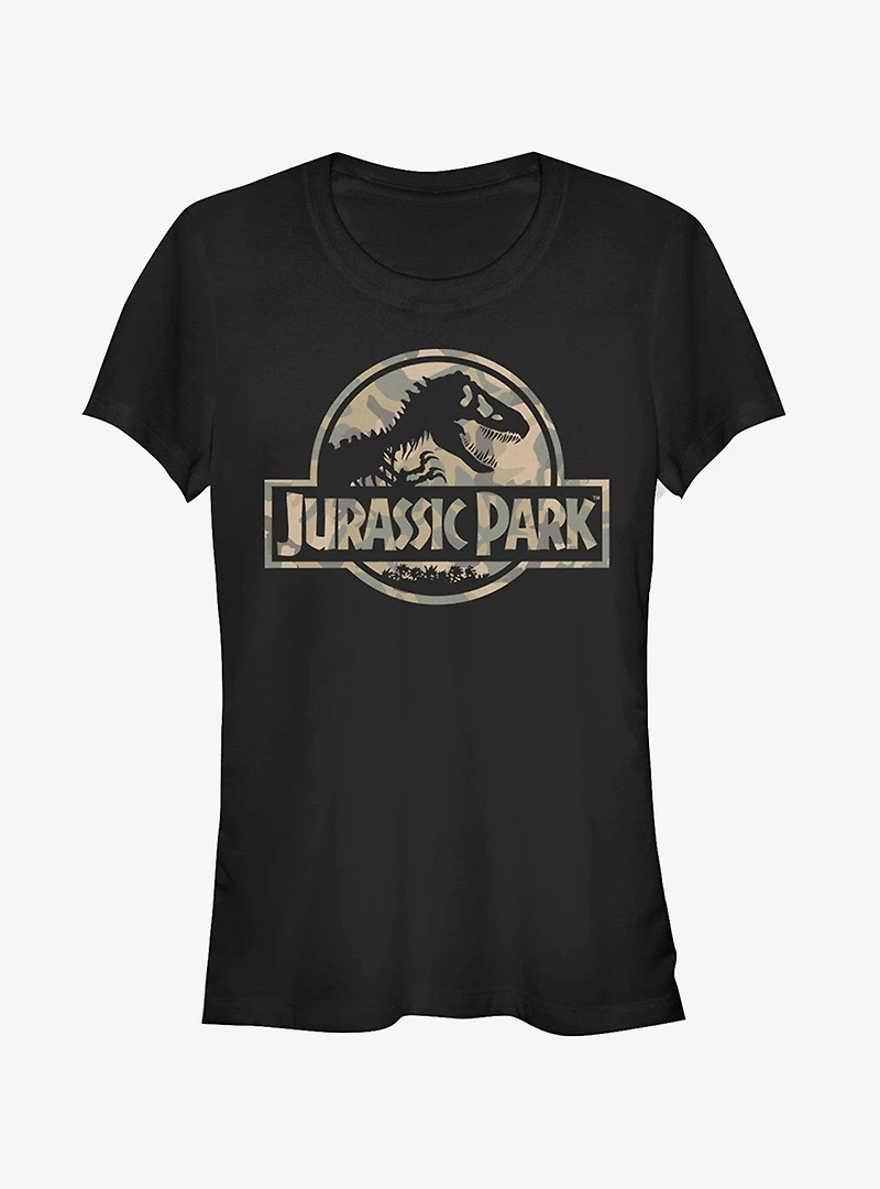 Camo Logo Girls T-Shirt