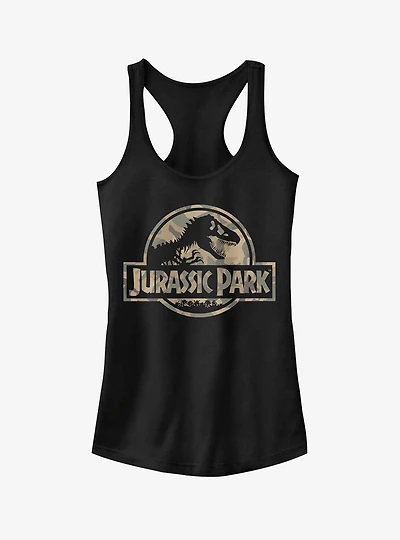 Camo Logo Girls Tank
