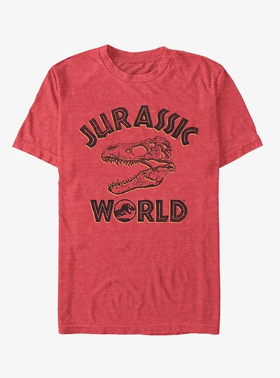 Jurassic World Fallen Kingdom Skull Fossil T-Shirt