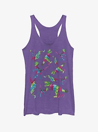 Jurassic World Fallen Kingdom Rainbow Dinosaurs Girls Tank