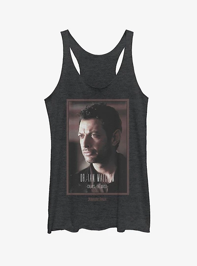 Dr. Malcolm Chaos Theorist Girls Tank