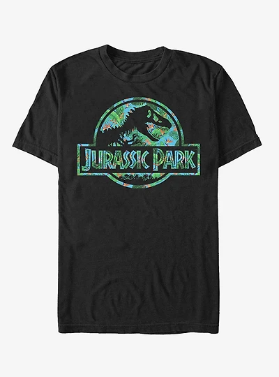 Floral T Rex Logo T-Shirt