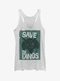 Jurassic World Fallen Kingdom Save the Dinos Cartoon Girls Tank