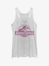 Desert Pattern Logo Girls Tank