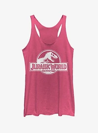 Simple T. Rex Logo Girls Tank
