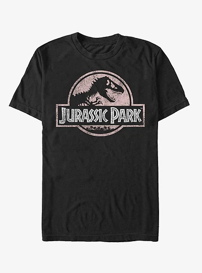 Jurassic Park Dusty Logo T-Shirt