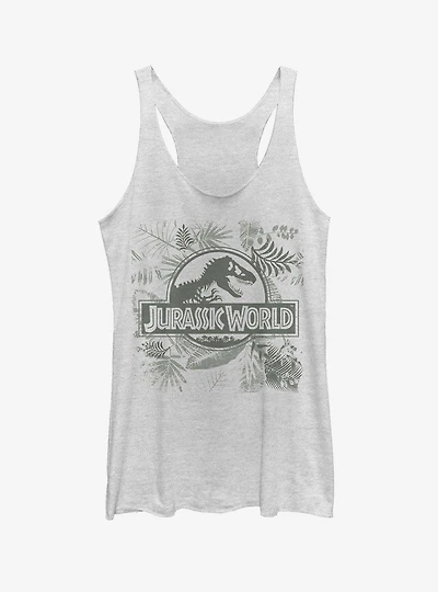 Fern Leaf Logo Girls Tank