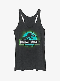 Jurassic World Fallen Kingdom T. Rex Spray Paint Logo Girls Tank
