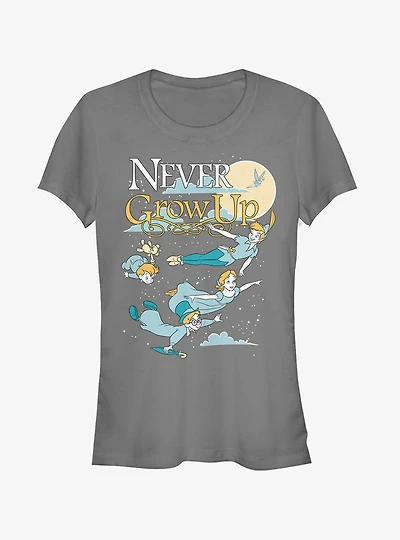 Disney Never Grow Up Girls T-Shirt