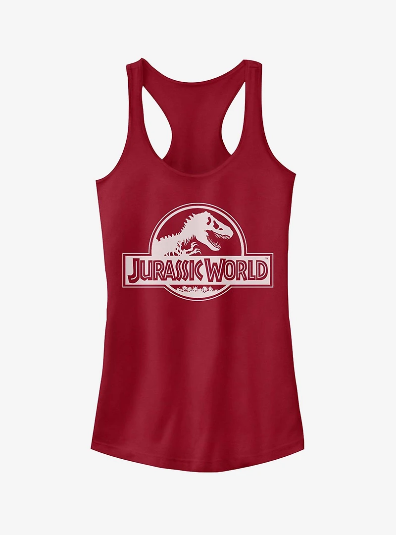 Simple T. Rex Logo Girls Tank