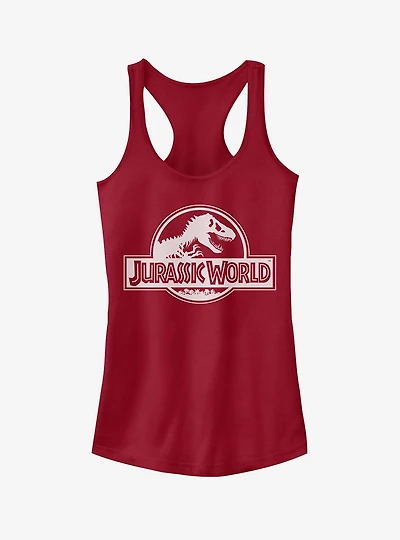 Simple T. Rex Logo Girls Tank