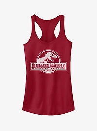 Simple T. Rex Logo Girls Tank