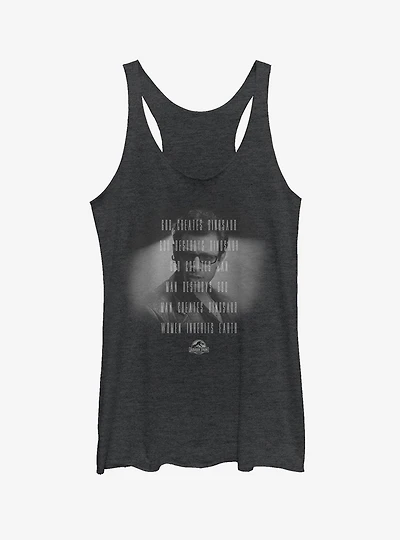 Dr. Malcolm Man Creates Dinosaur Girls Tank