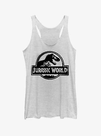 Jurassic World Fallen Kingdom Spray Paint Print Logo Girls Tank