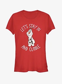 Disney Frozen Olaf Cuddle Girls T-Shirt