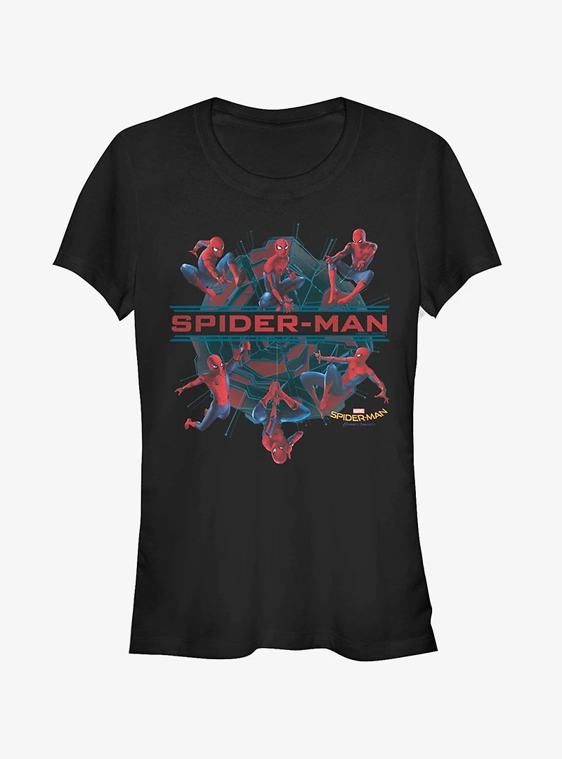Marvel Spider-Man Homecoming Poses Girls T-Shirt