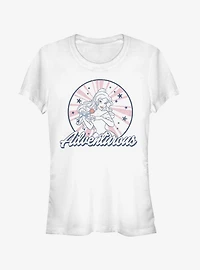 Beauty And The Beast Stars Adventurous Belle Girls T-Shirt