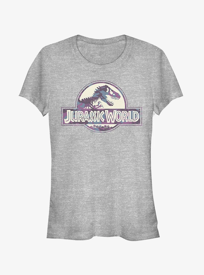 Light Camo Logo Girls T-Shirt
