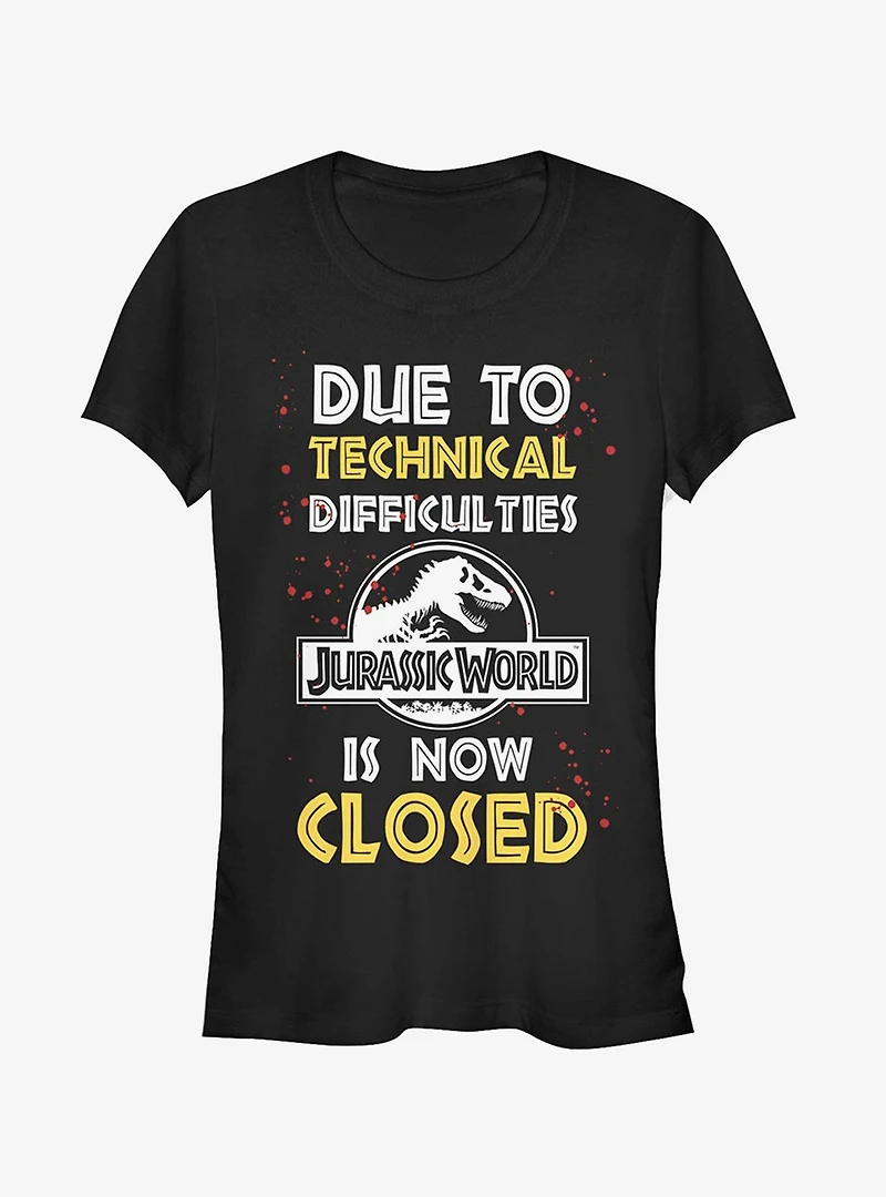 Technical Difficulties Spots Girls T-Shirt