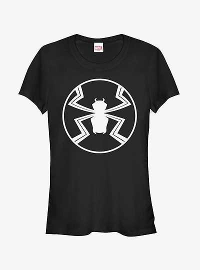 Marvel Agent Venom Logo Girls T-Shirt