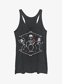 Halloween Vader Skeleton Dance Girls Tank