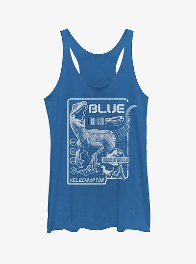 Jurassic World Fallen Kingdom Blue Details Girls Tank