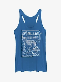 Jurassic World Fallen Kingdom Blue Details Girls Tank