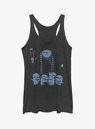 Gru Minion Shot Girls Tank