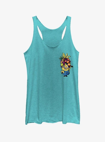 Minion Fruit Hat Girls Tank