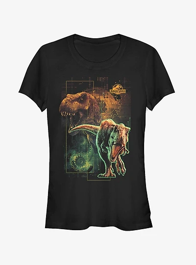 Jurassic World Fallen Kingdom New Predator Dinosaur Girls T-Shirt