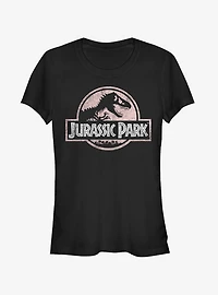 Jurassic Park Dusty Logo Girls T-Shirt