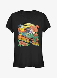 Disney The Little Mermaid Tropical Life Girls T-Shirt