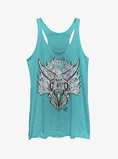 Jurassic World Fallen Kingdom Artistic Triceratops Girls Tank