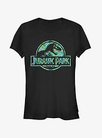 Floral T Rex Logo Girls T-Shirt