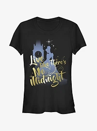 Disney Cinderella Classic Live Like There's No Midnight Girls T-Shirt