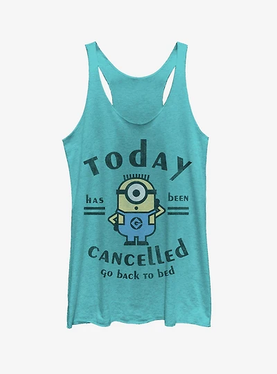 Minion Today Cancelled Girls Tank